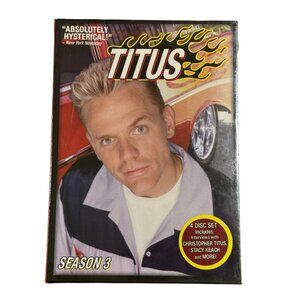 Titus Season 3 DVD 4-Disc Set New Sealed